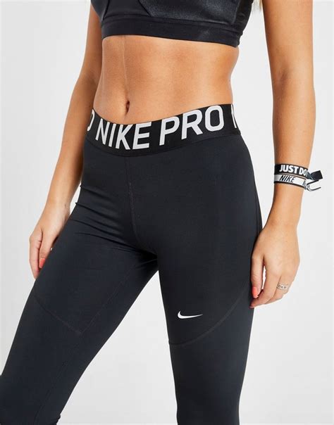 Nike Pro legging Dames Zwart 